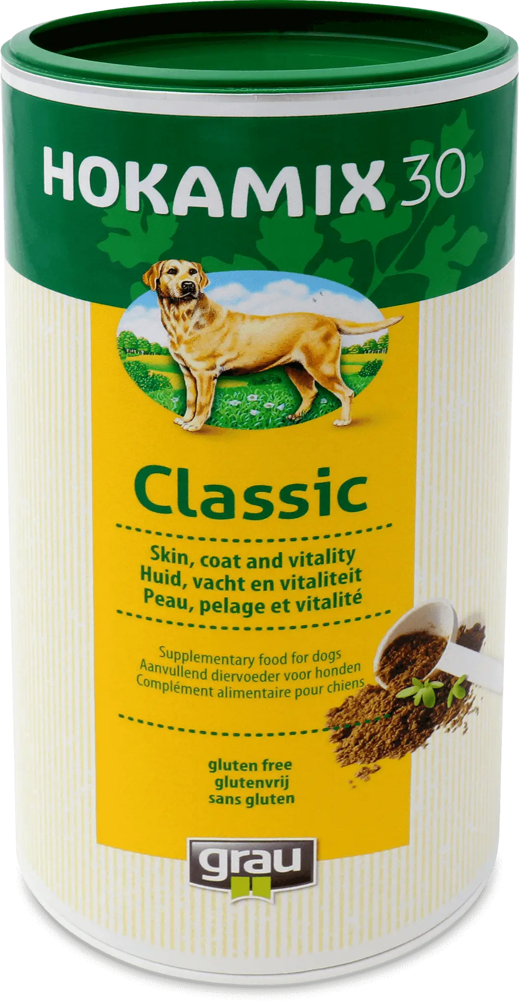 Supplément alimentaire naturel pour chiens Hokamix 30