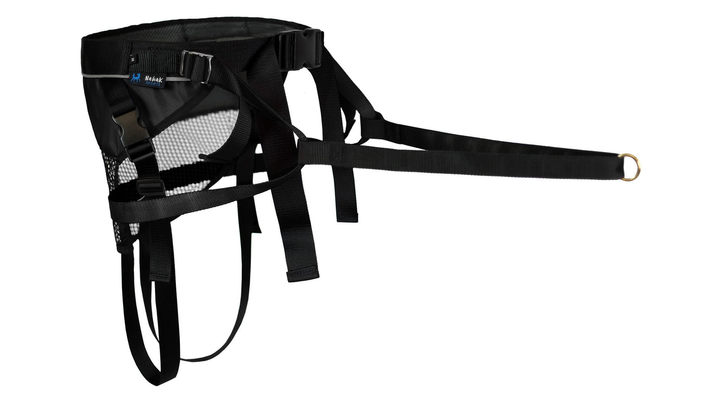 Ceinture de canicross à double traction