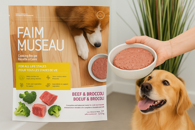 Faim Museau Bœuf & Brocoli recette à cuire