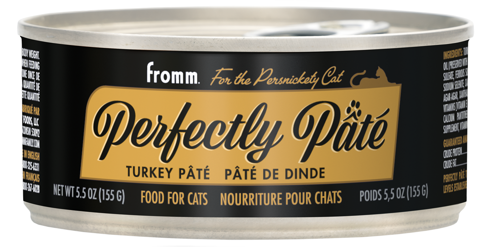 Nourriture En Conserve Fromm Perfectly Pâté Pour Chat *Pâté De Dinde*