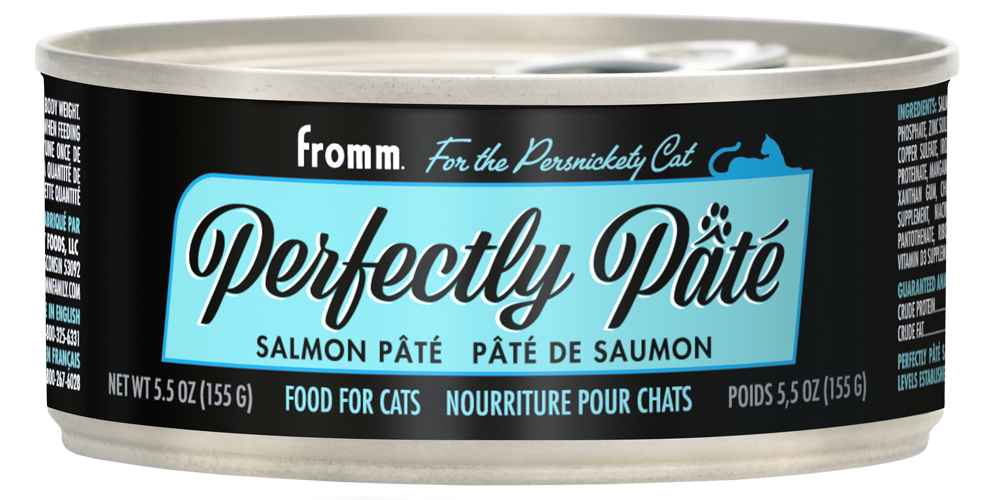 Nourriture En Conserve Fromm Perfectly Pâté Pour Chat *Pâté De Saumon*