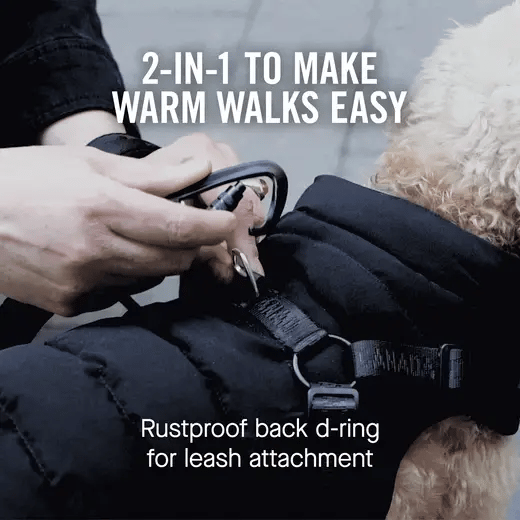 Manteau Pour Chien ''Harness Puffer'' - Canada Pooch
