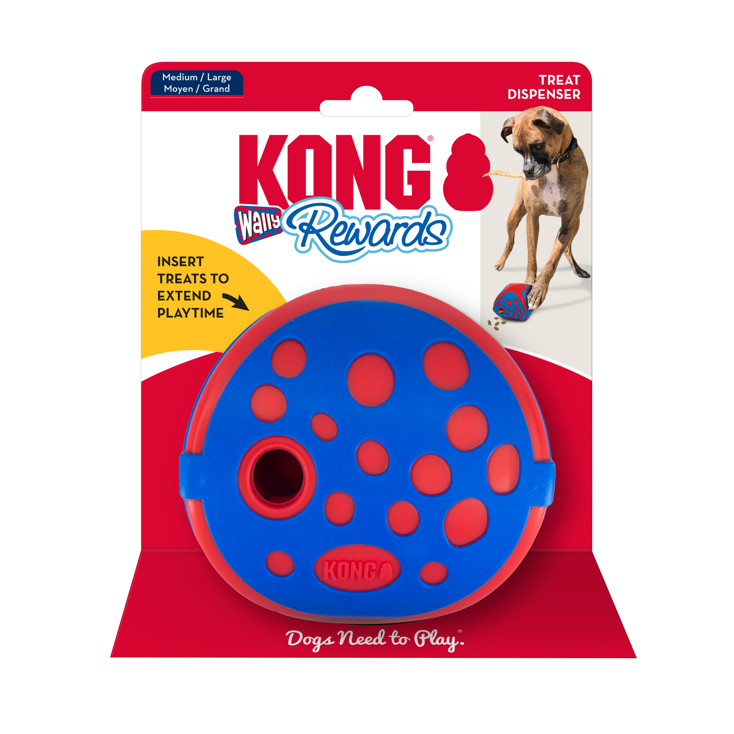 Jouet Interactif Kong ''Wally Reward''