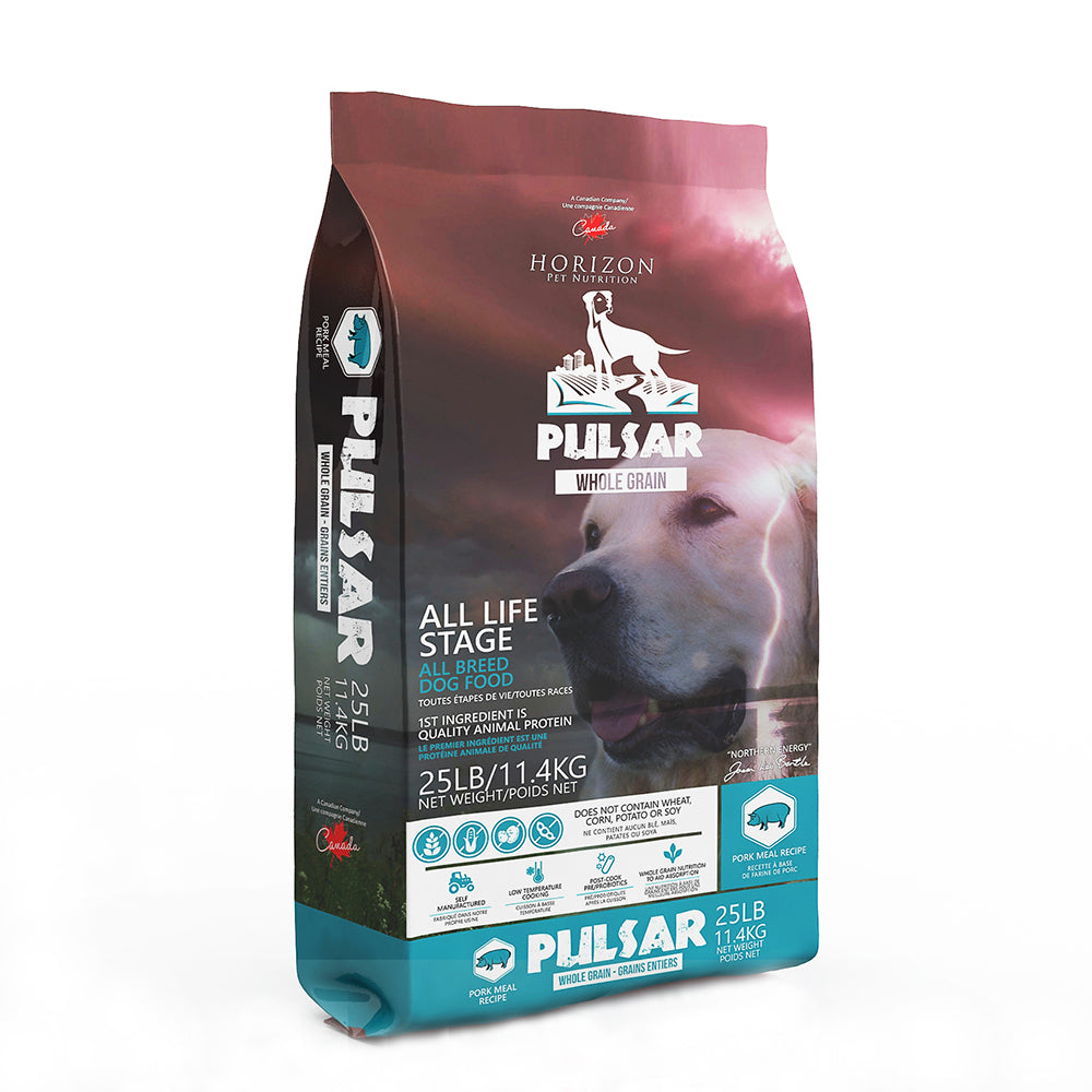 Nourriture Sèche Pour Chien Avec Grains *Porc* - Pulsar Horizon