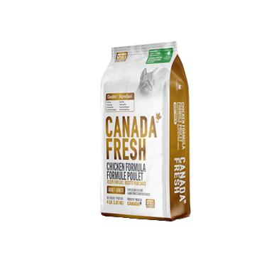 PetKind® Canada Fresh™ Formule de poulet, Nourriture sèche pour chats sans céréales 11lb