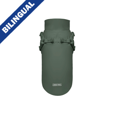Canada Pooch® Imperméable avec harnais - Vert de foret - 26