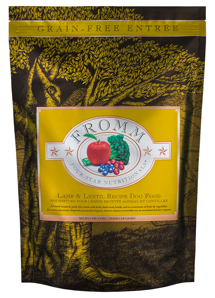 Nourriture Sèche Pour Chien Sans Grains *Agneau et Lentilles* - Fromm Four-Star