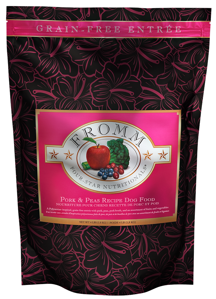 Nourriture Sèche Pour Chien Sans Grains *Porc et Pois* - Fromm Four-Star