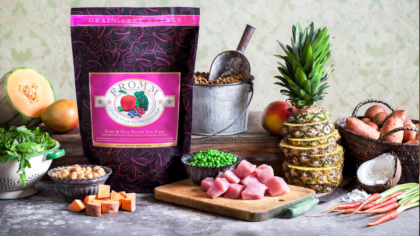 Nourriture Sèche Pour Chien Sans Grains *Porc et Pois* - Fromm Four-Star