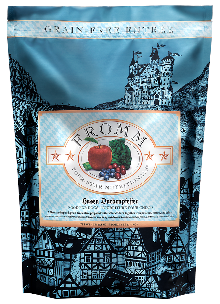 Nourriture Sèche Pour Chien Sans Grains *Hasen Duckenpfeffer* - Fromm Four-Star