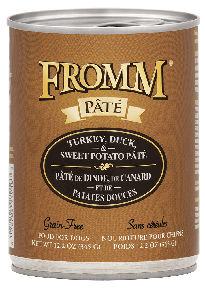 Nourriture En Conserve Pour Chien *Dinde et Patates Douces Pâté* - Fromm