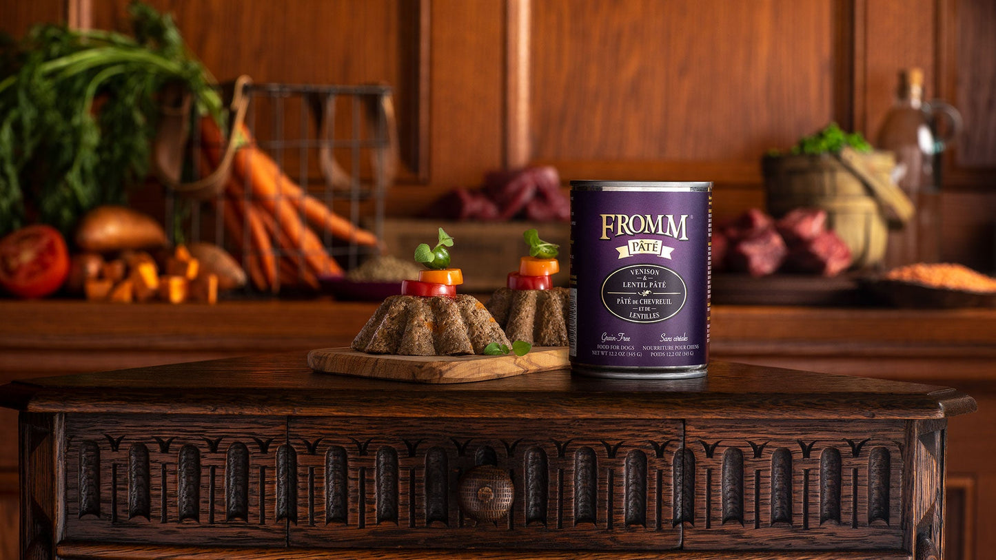 Nourriture En Conserve Pour Chien *Viande Sauvage et Lentilles Pâté* - Fromm