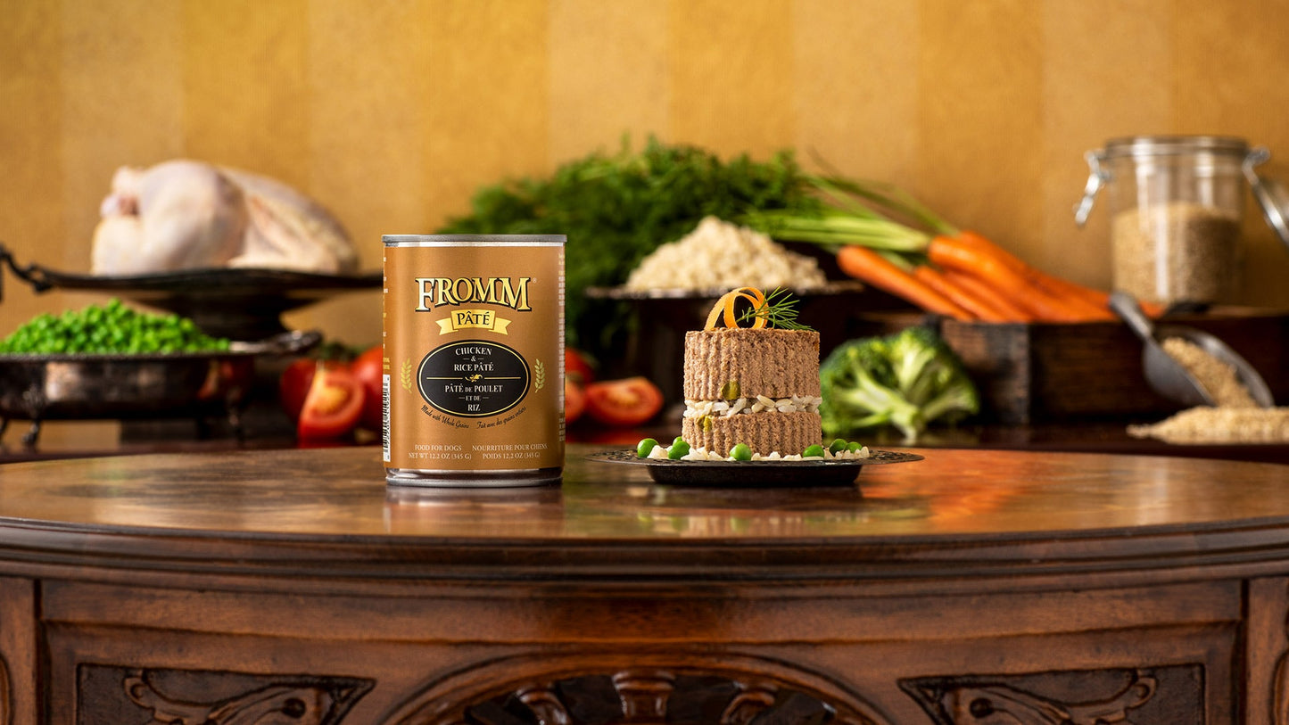 Nourriture En Conserve Pour Chien *Poulet et Riz Pâté* - Fromm