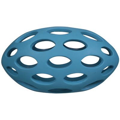 Balle à friandises pour chiens - hol-ee Football (couleurs assorties)