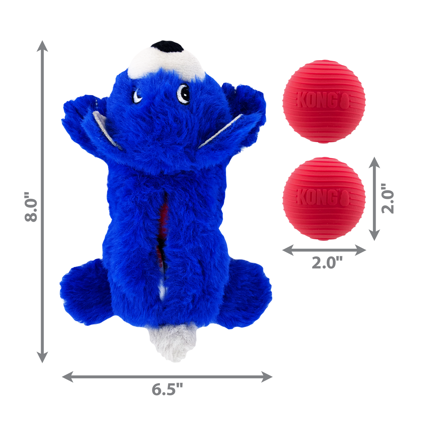 Jouet Kong 'Cozie' Ours