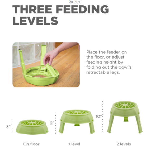Bol ralentisseur fun feeder ajustable