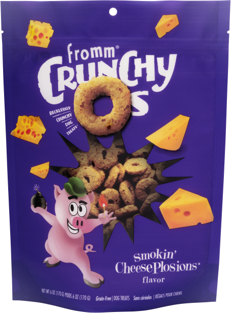 Gâteries Pour Chien Crunchy'os au Fromage Sans Grains - Fromm