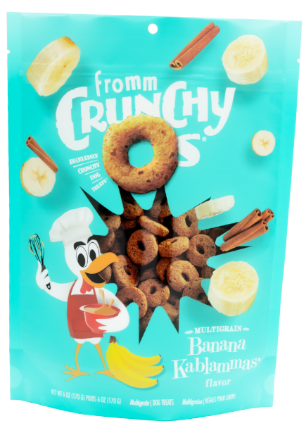 Gâteries Pour Chien Crunchy'os aux Bananes Multi Grains - Fromm