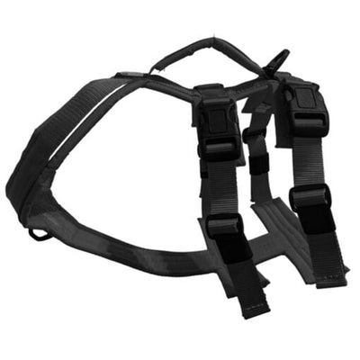 HARNAIS ATLAS NOIR L +/ - 36 lbs – 45 lbs - Moi & Mon Humain