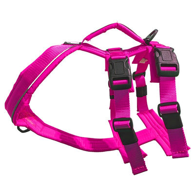 HARNAIS ATLAS ROSE L +/ - 36 lbs – 45 lbs - Moi & Mon Humain
