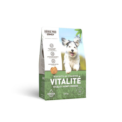 BISCUITS AU CHANVRE VITALITÉ / Vitality  hemp cookies 225G