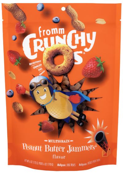 Gâteries Pour Chien Crunchy'os Multi Grains *Beurre d'Arachides* - Fromm