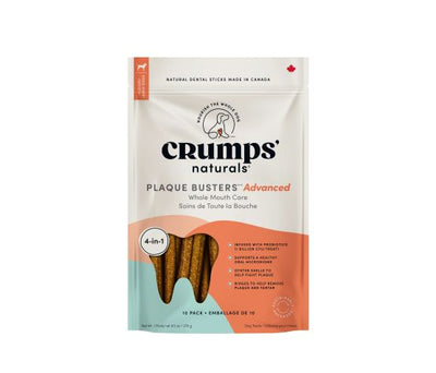 Crumps' Naturals Gâteries Pour Chien, "plaque Busters Advanced" 7" Soins De La Bouche - Moi & Mon Humain