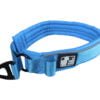 COLLIER MARTINGALE PADDÉ BLEU L Serré 17 pouces, Lousse 18 pouces - Moi & Mon Humain