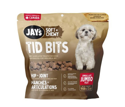 Jay's Tid Bits, Gâteries Pour Chien, Beurre D'arachides