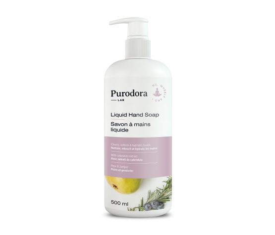 Purodora Lab Savon à Main Liquide - Poire Et Genévrier 473ml