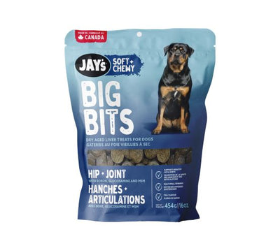 Jay's Big Bits, Gâteries Pour Chien, Hanches & Articulations