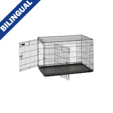 Precision® Great Crate 2-Door Black 30 x 19 x 22 (GRC 3000)