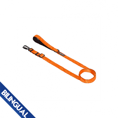 Canada Pooch® Utility Leash Orange Large/Extra Large