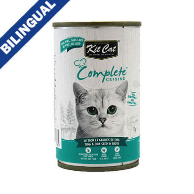 Kit Cat® Cuisine complète au thon et graines de chia pour chat - Moi & Mon Humain