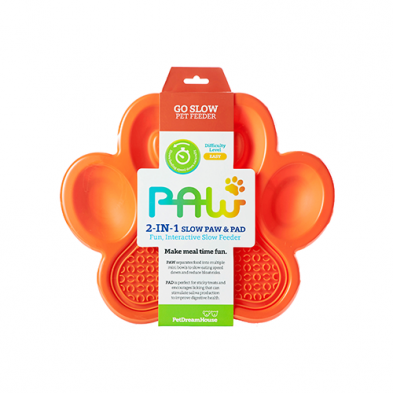 Bol Ralentisseur Pour Chien Forme de pattes