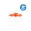 Bol ralentisseur tourniquet - Fleur Orange