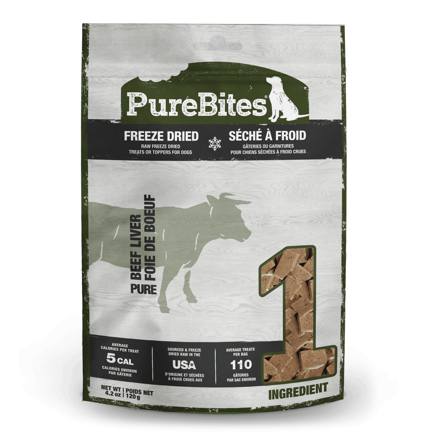 Gâteries Foie de Boeuf séchées à Froid- PureBites