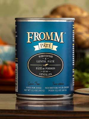 Nourriture En Conserve Pour Chien *Poisson Blanc et Lentilles Pâté* - Fromm