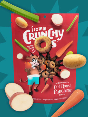 Gâteries Pour Chien Crunchy'os Multi Grains *Boeuf* - Fromm