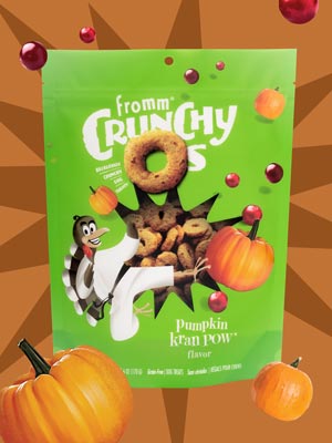 Gâteries Pour Chien Crunchy'os aux Dinde et Citrouille Sans Grains - Fromm