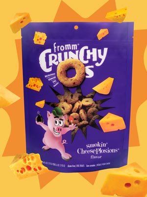 Gâteries Pour Chien Crunchy'os au Fromage Sans Grains - Fromm