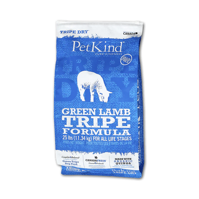 Nourriture Sèche Sans Grains À La Tripe Verte D'Agneau - PetKind