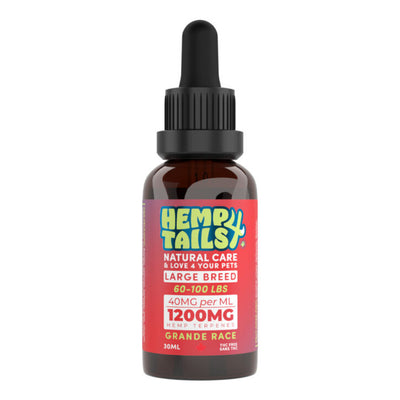 Huile de chanvre pour chien de grande race – 1200 mg