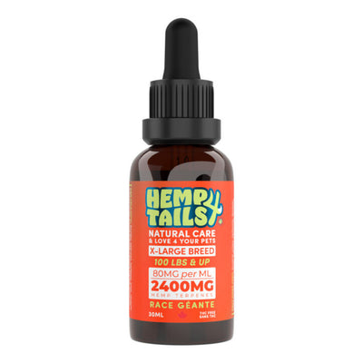 Huile de chanvre pour chien de très grande race – 2400 mg