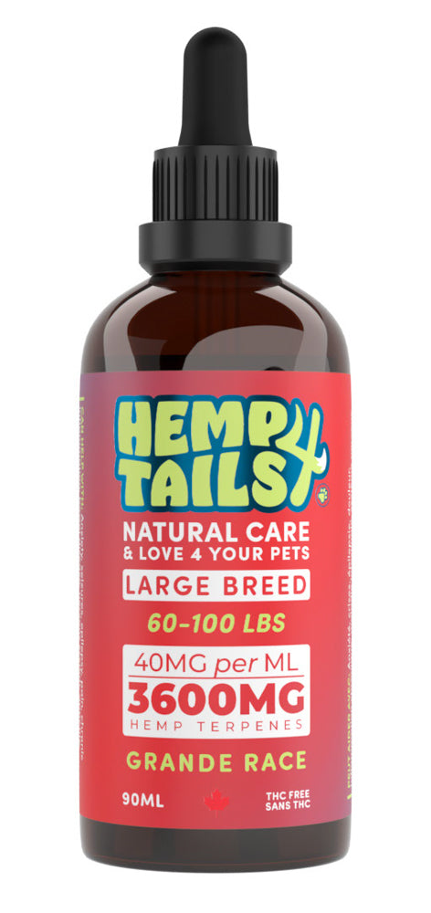 Huile de chanvre pour chien de grande race – 3600 mg
